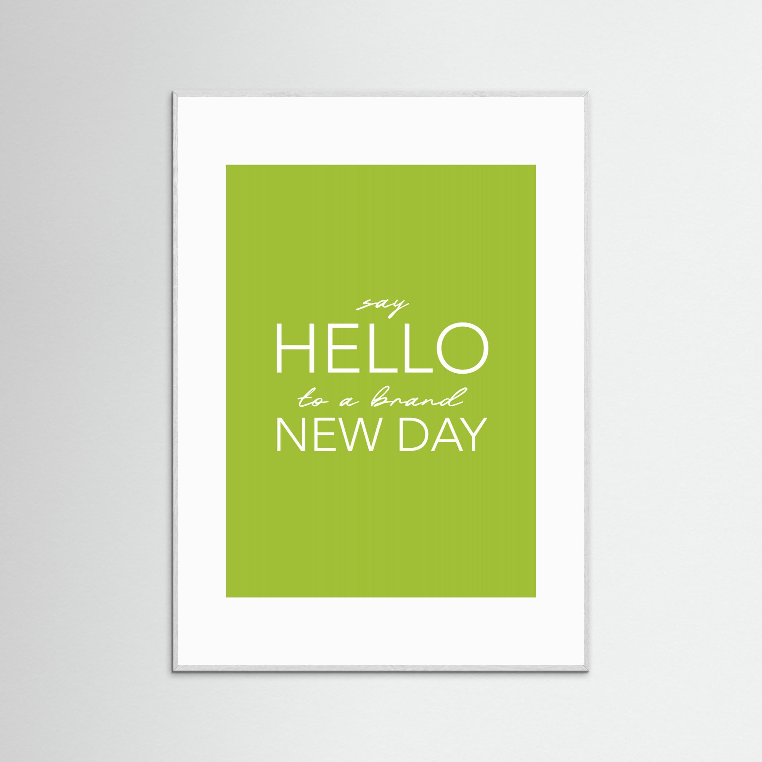 Say Hello To a Brand New Day by Andreas Magnusson